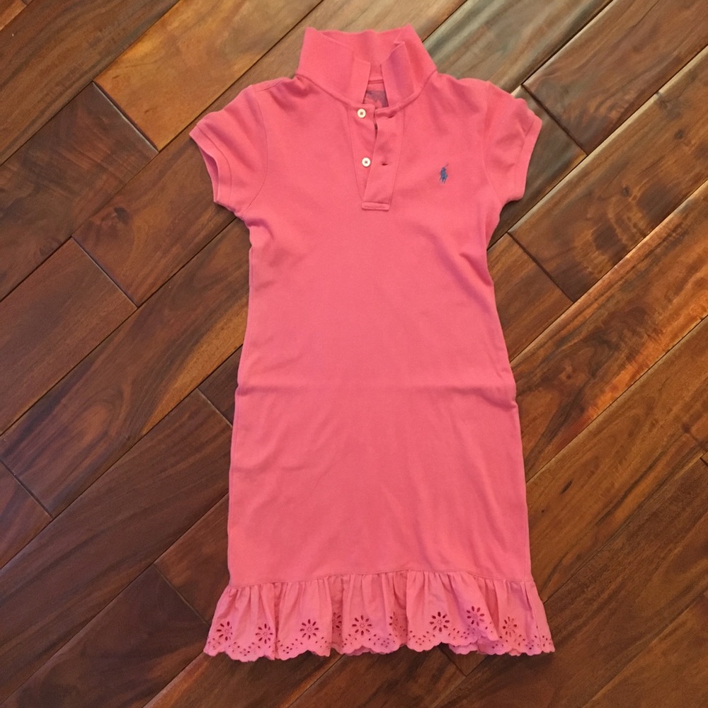 Ralph Lauren Short Sleeve Pink Dress